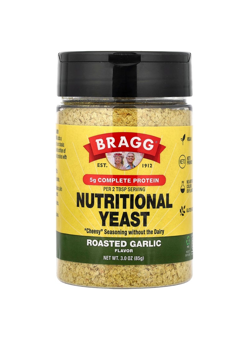 Nutritional Yeast, Roasted Garlic, 3 oz (85 g)